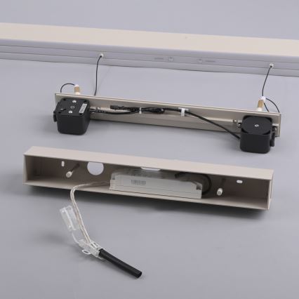 Schöner Wohnen 12577-39 - dimmbare LED-Pendelleuchte an Stahlseil ADRIANA ROUND 2xLED/24W/230V 2700/3000/3500/4000/5000K 160 cm grau