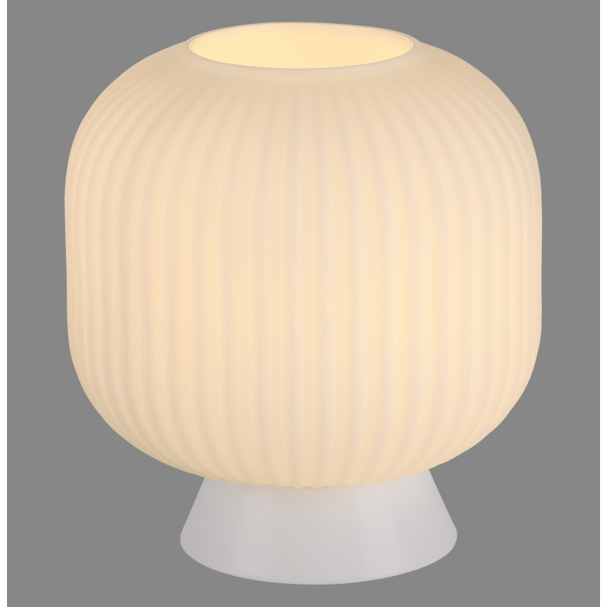 Schöner Wohnen 13573-16 - Tischleuchte NAMI 1xE27/25W/230V weiß