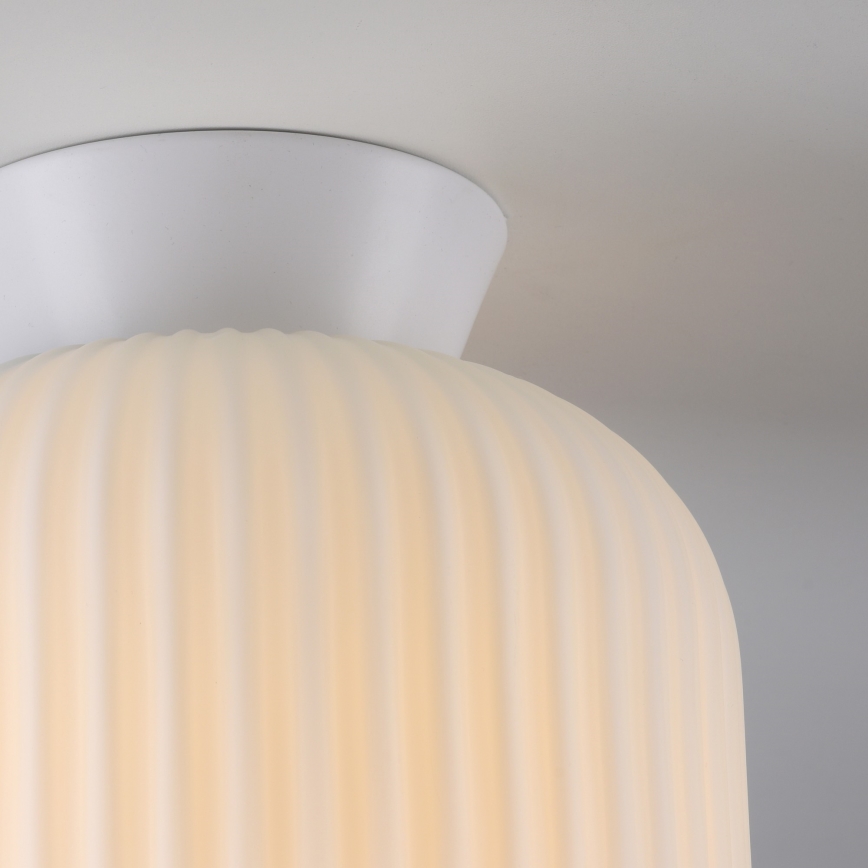 Schöner Wohnen 13574-16 - Deckenleuchte NAMI 1xE27/25W/230V Ø 20 cm weiß