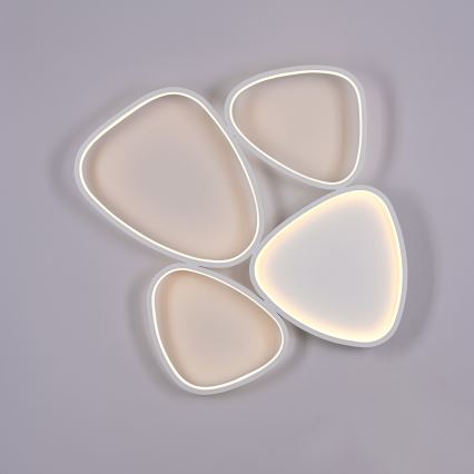 Schöner Wohnen 14038-16 - dimmbare LED-Deckenleuchte PEBBLES LED/35,5W/230V weiß