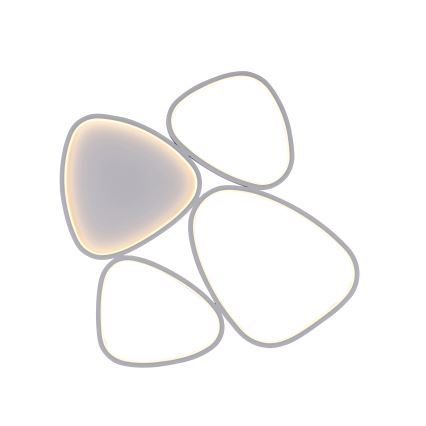 Schöner Wohnen 14038-16 - dimmbare LED-Deckenleuchte PEBBLES LED/35,5W/230V weiß