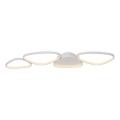 Schöner Wohnen 14039-16 - dimmbare LED-Deckenleuchte PEBBLES LED/35,5W/230V weiß