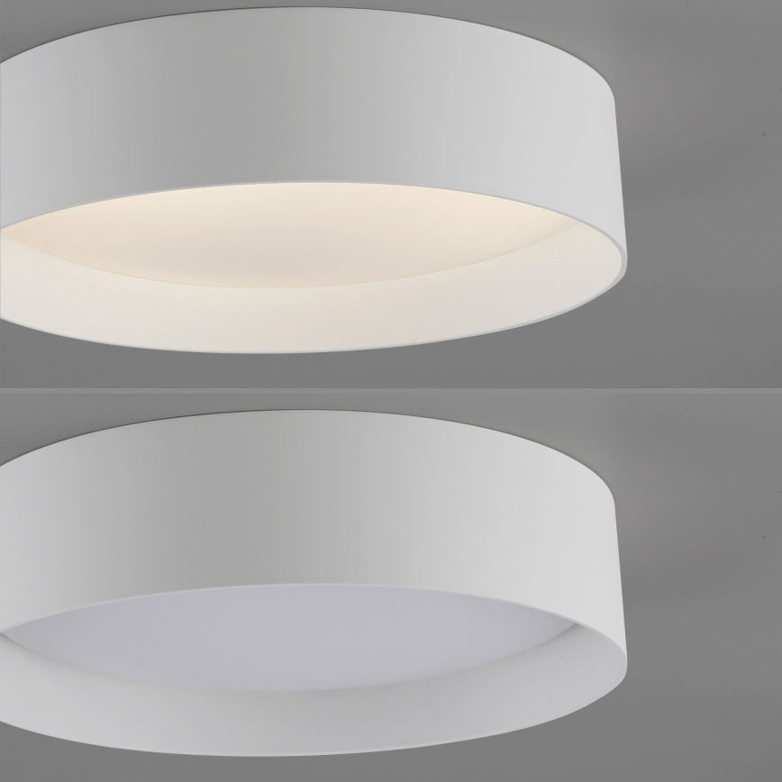 Schöner Wohnen 14593-16 - dimmbare LED-Deckenleuchte TAVOLI, LED 10 W, 230 V, 2700–6500 K, Ø 28,5 cm, weiß, mit Fernbedienung