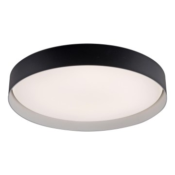 Schöner Wohnen 14595-18 - dimmbare LED-Deckenleuchte TAVOLI LED/34W/230V 2700-6500K Ø 49 cm schwarz + Fernbedienung