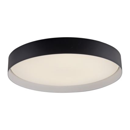 Schöner Wohnen 14595-18 - dimmbare LED-Deckenleuchte TAVOLI LED/34W/230V 2700-6500K Ø 49 cm schwarz + Fernbedienung