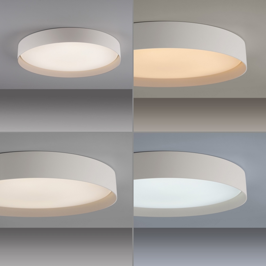 Schöner Wohnen 14595-39 - LED-dimmbare Deckenleuchte TAVOLI LED/34W/230V 2700-6500K Ø 49 cm grau + Fernbedienung