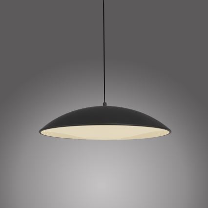 Schöner Wohnen 14606-18 - LED-dimmbarer Pendelleuchter LENTE, LED/17W/230V, Ø 40 cm, schwarz, mit Kabelabhängung