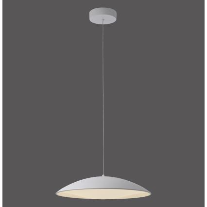 Schöner Wohnen 14607-16 - LENTE LED-Pendelleuchte, dimmbar, 23 W, 230 V, Ø 50 cm, weiß