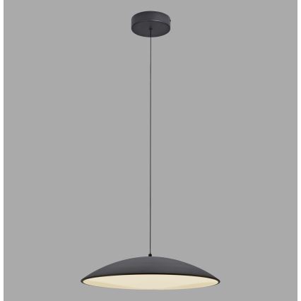 Schöner Wohnen 14607-18 - LED-dimmbare Kabel-Pendelleuchte LENTE LED/23W/230V Ø 50 cm schwarz