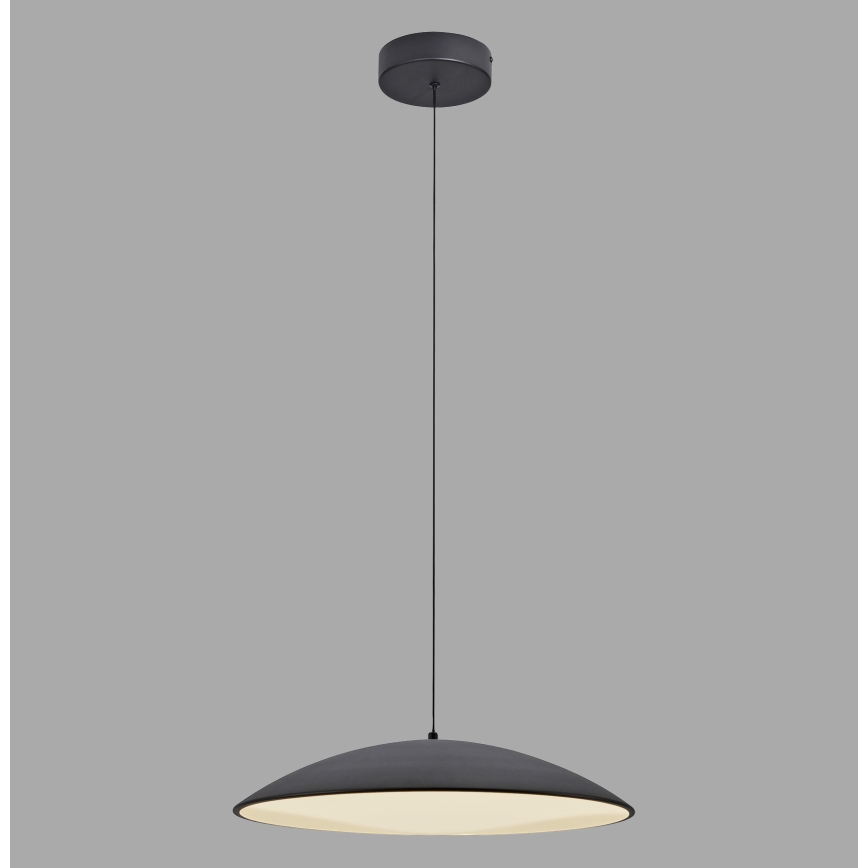 Schöner Wohnen 14607-18 - LED-dimmbare Kabel-Pendelleuchte LENTE LED/23W/230V Ø 50 cm schwarz