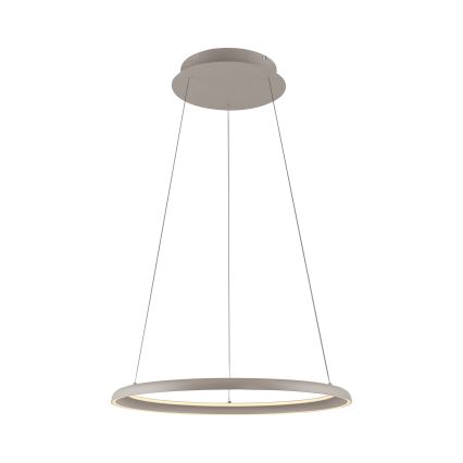 Schöner Wohnen 15570-39 - QUILLO LED-Pendelleuchte, dimmbar, 36W/230V, Ø 60 cm, grau