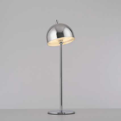 Schöner Wohnen 19244-17 - Dimmbare, wiederaufladbare LED-Touch-Außen-Tischlampe BELLIS LED/2,5W/5V 2600 mAh IP54 hochglänzender Chrom