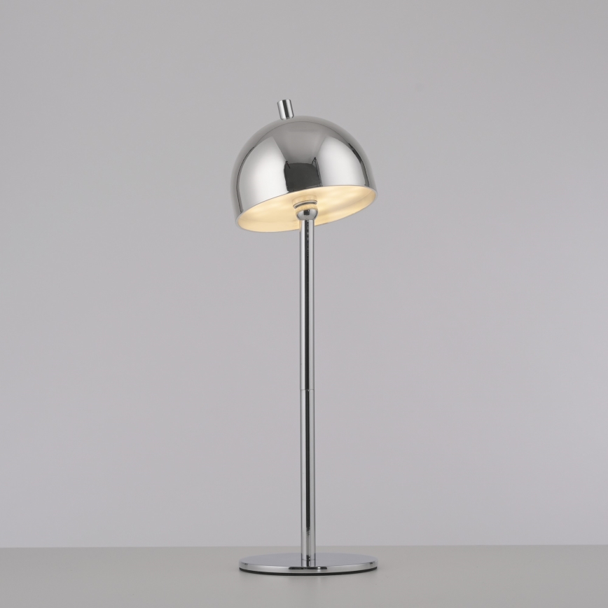 Schöner Wohnen 19244-17 - Dimmbare, wiederaufladbare LED-Touch-Außen-Tischlampe BELLIS LED/2,5W/5V 2600 mAh IP54 hochglänzender Chrom