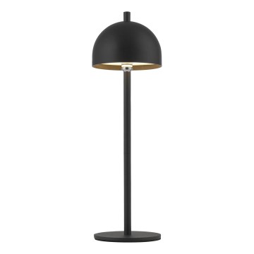 Schöner Wohnen 19244-18 - BELLIS LED-Tischlampe, berührungsdimmbar, wiederaufladbar, für den Außenbereich, LED 2,5 W / 5 V, 2600 mAh, IP54, schwarz