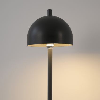 Schöner Wohnen 19244-18 - BELLIS LED-Tischlampe, berührungsdimmbar, wiederaufladbar, für den Außenbereich, LED 2,5 W / 5 V, 2600 mAh, IP54, schwarz