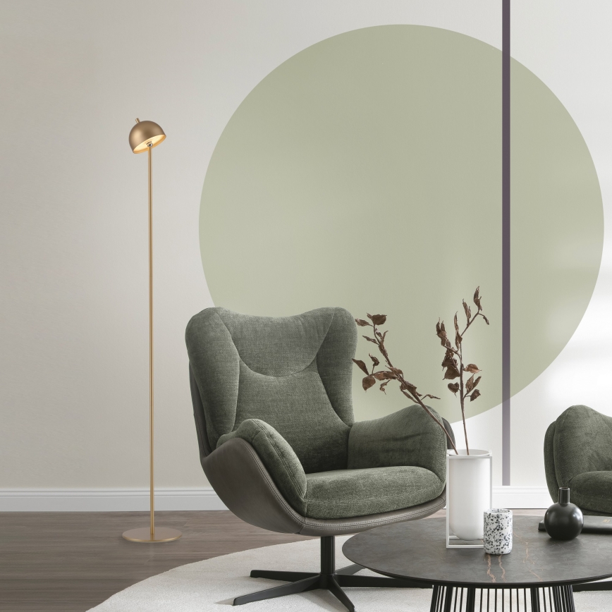 Schöner Wohnen 19245-12 - dimmbare Touch-Akku-Außen-Stehleuchte BELLIS LED/2,5 W/5 V 2600 mAh IP54, gold