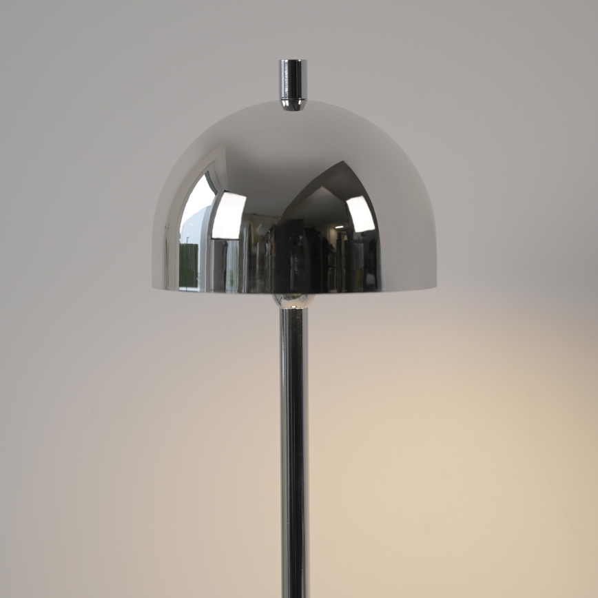 Schöner Wohnen 19245-17 - LED dimmbar mit Touch-Bedienung, wiederaufladbare Außen-Stehleuchte BELLIS LED/2,5W/5V 2600 mAh IP54 glänzender Chrom