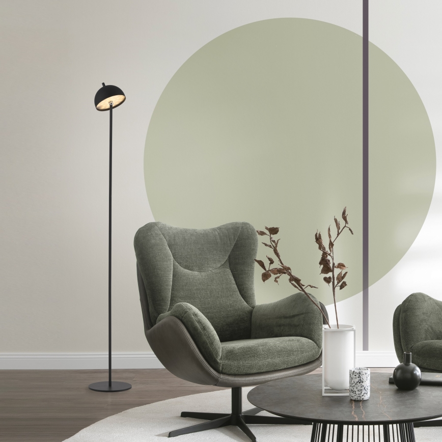 Schöner Wohnen 19245-18 - dimmbare, touchbedienbare, wiederaufladbare Außen-Stehlampe BELLIS LED/2,5W/5V 2600 mAh IP54 schwarz