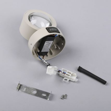 Schöner Wohnen 19331-39 - LED-Wandleuchte CHIA 2xLED/2W/230V grau