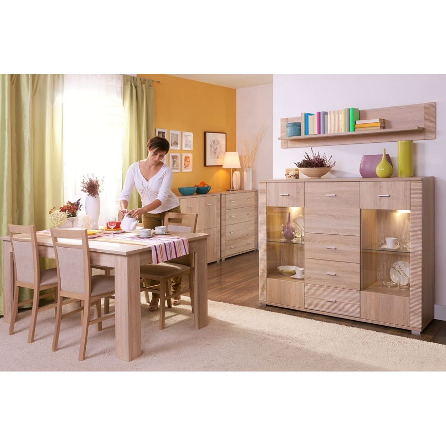 Schrank THEMO 96x93 cm braun