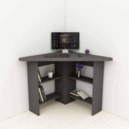 Schreibtisch CORNER 73,8x80 cm anthrazit