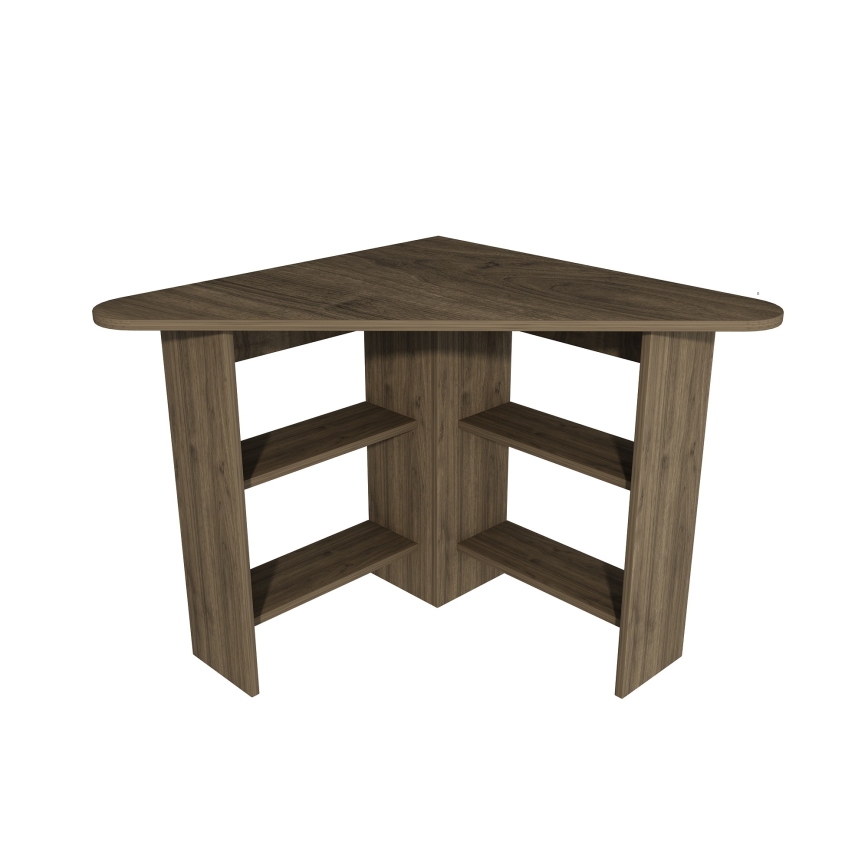 Schreibtisch CORNER 73,8x80 cm braun