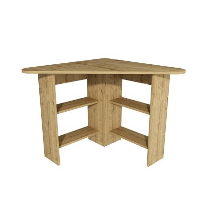 Schreibtisch CORNER 73,8x80 cm Saphir-Eiche