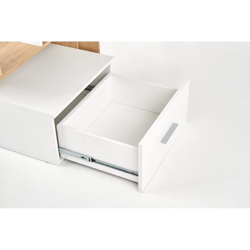 Schreibtisch GORA Eiche/Weiß