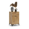 Schubladenschrank LORA Artisan-Eiche