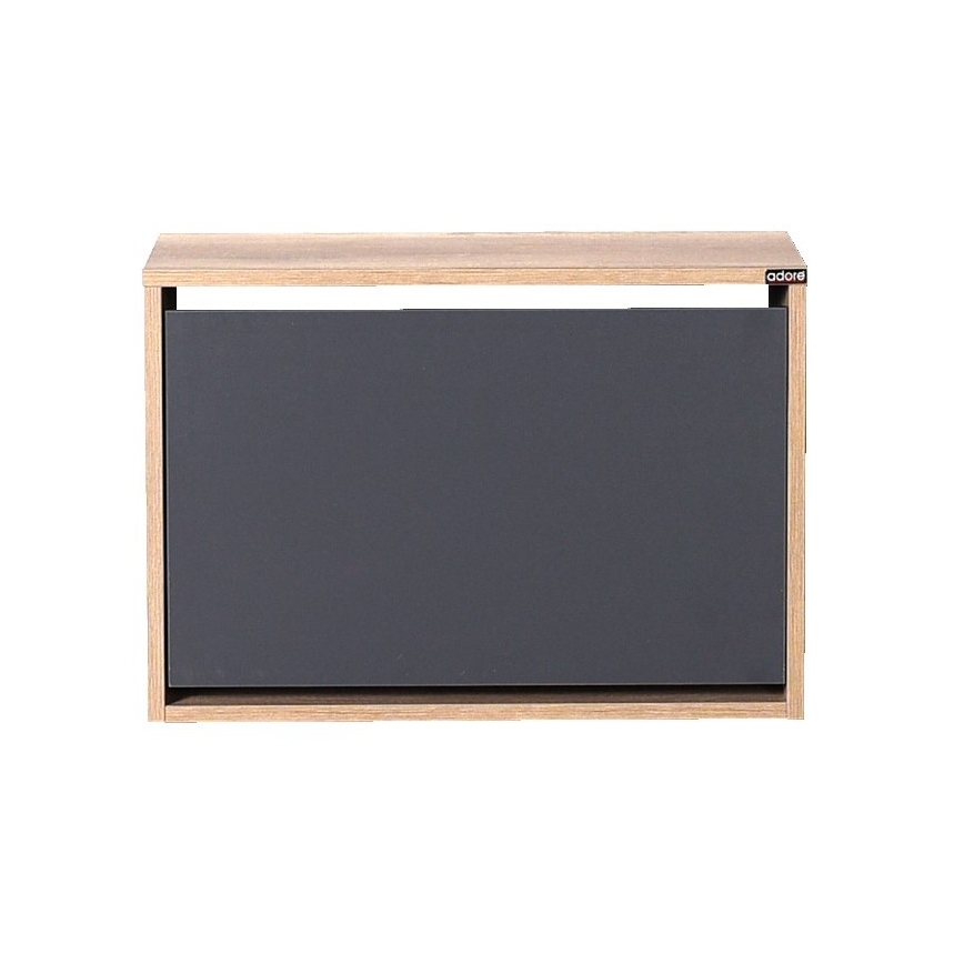 Schuhschrank 42x60 cm braun/anthrazit