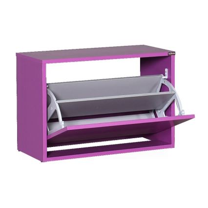 Schuhschrank 42x60 cm violett