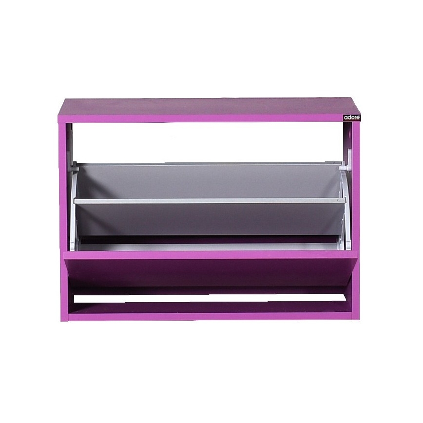 Schuhschrank 42x60 cm violett