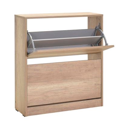 Schuhschrank 84x73 cm braun