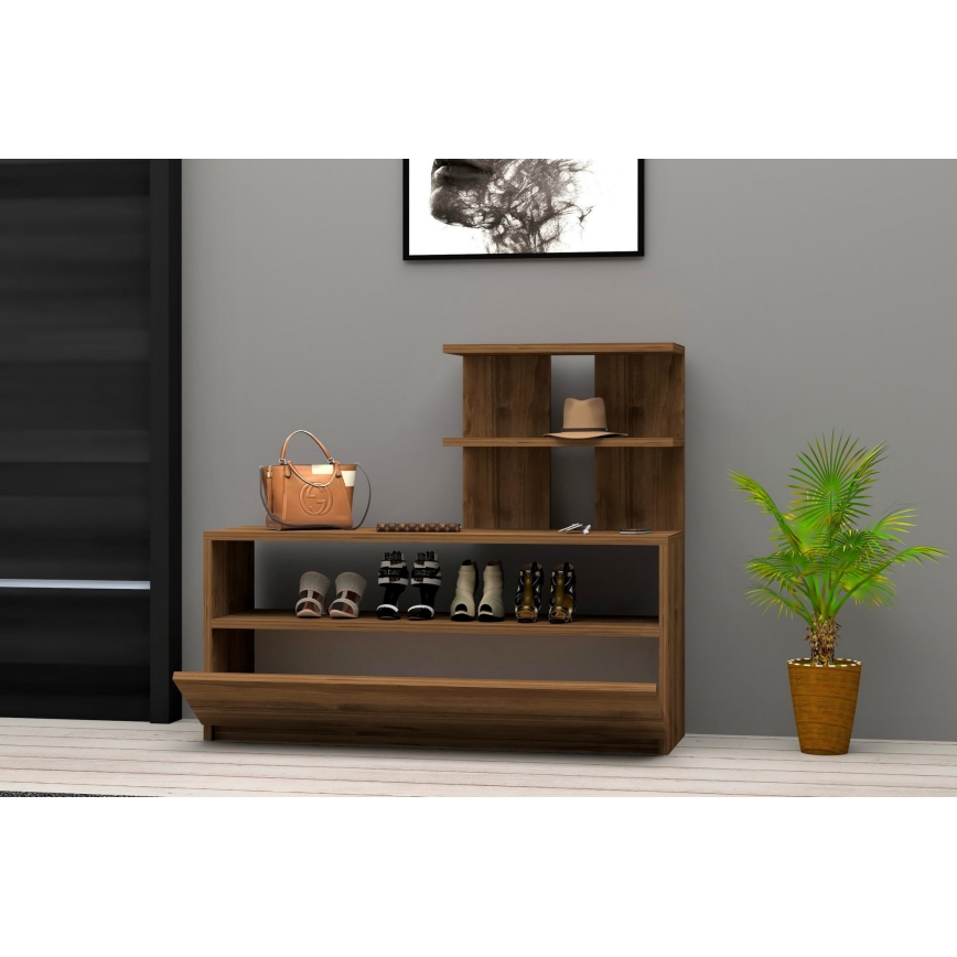 Schuhschrank AIRY 45x100 cm braun