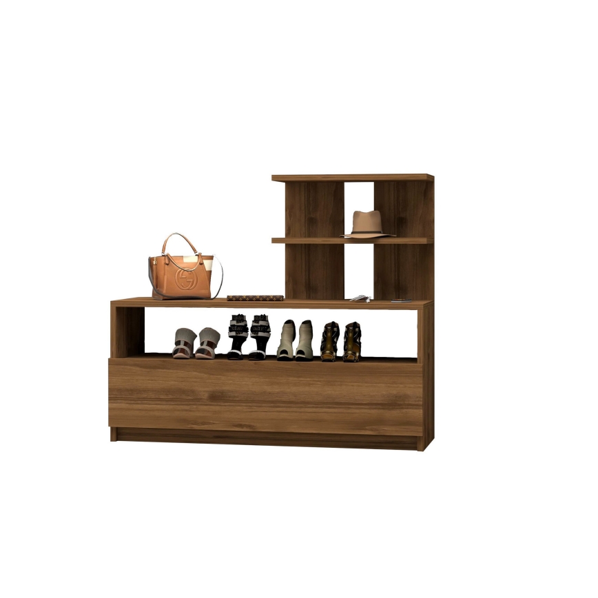 Schuhschrank AIRY 45x100 cm braun