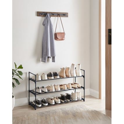 Schuhschrank ALVORO schwarz