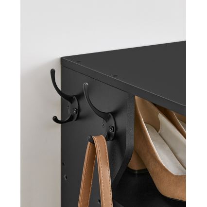 Schuhschrank BOTARO schwarz