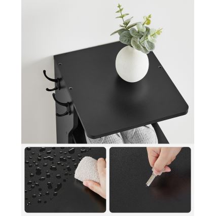 Schuhschrank BOTARO schwarz