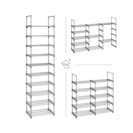 Schuhschrank BOXIFY grau