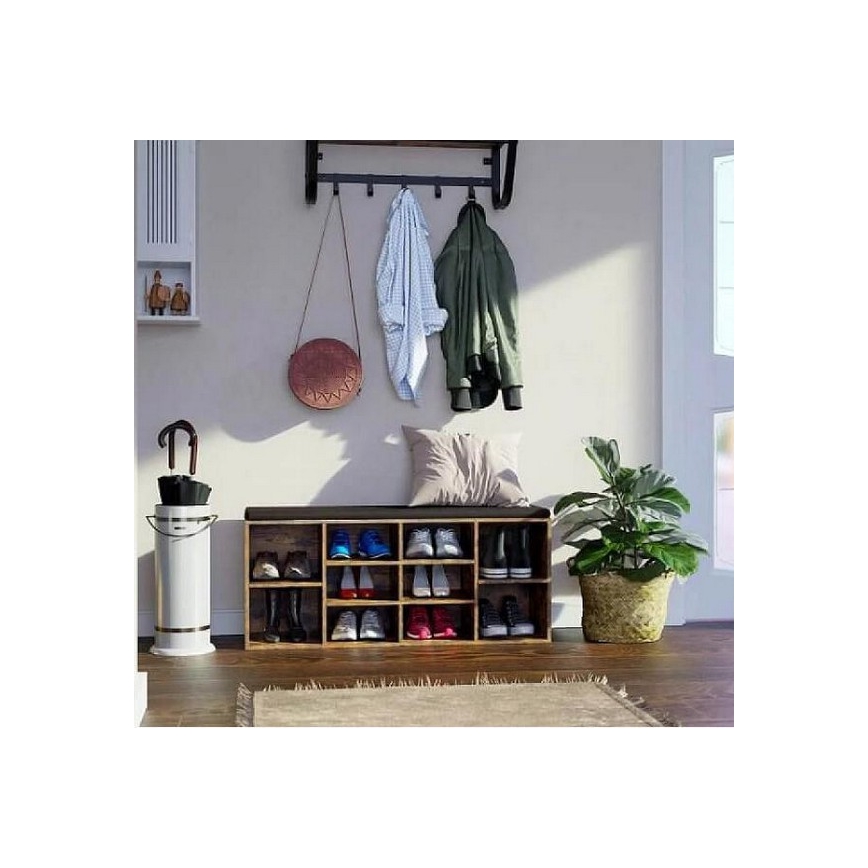 Schuhschrank DAVOR, braun