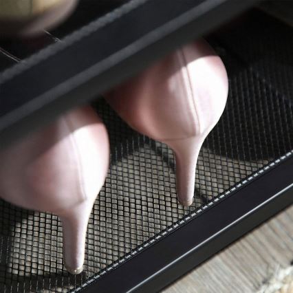 Schuhschrank DAVOR braun/schwarz