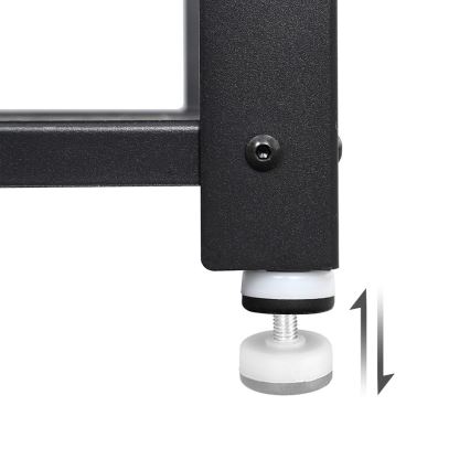 Schuhschrank DAVOR braun/schwarz