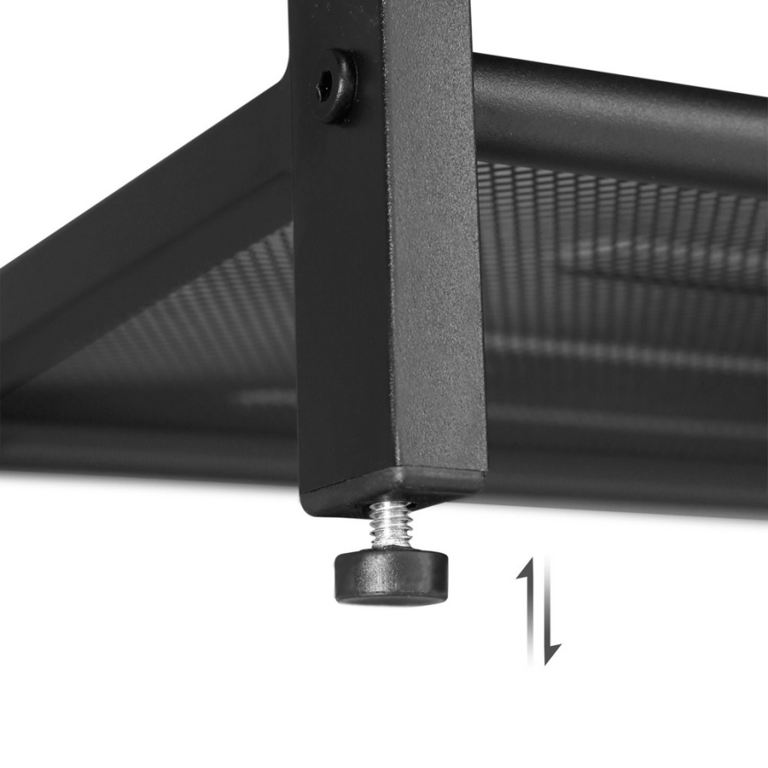 Schuhschrank DAVOR braun/schwarz