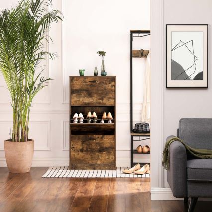 Schuhschrank FIRA, braun