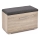 Schuhschrank LIMA 45x70 cm grau / Eiche Sonoma