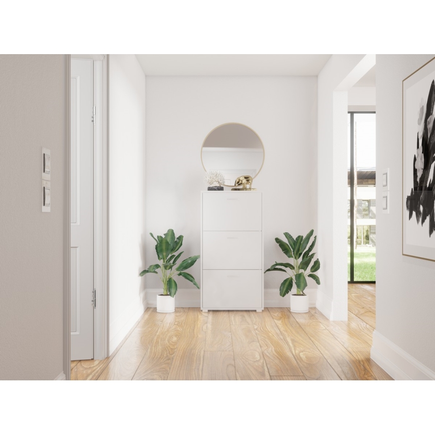 Schuhschrank PIGO weiß