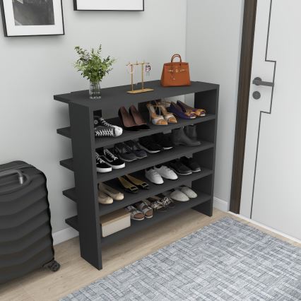 Schuhschrank SARGEL 72x75,6 cm anthrazit