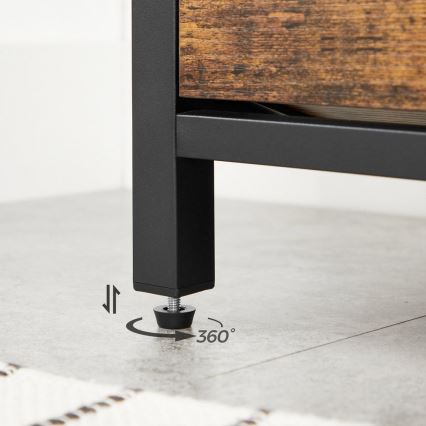 Schuhschrank VOREN braun/schwarz