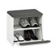 Schuhschränke CALLA 47x50 cm weiß+/grau