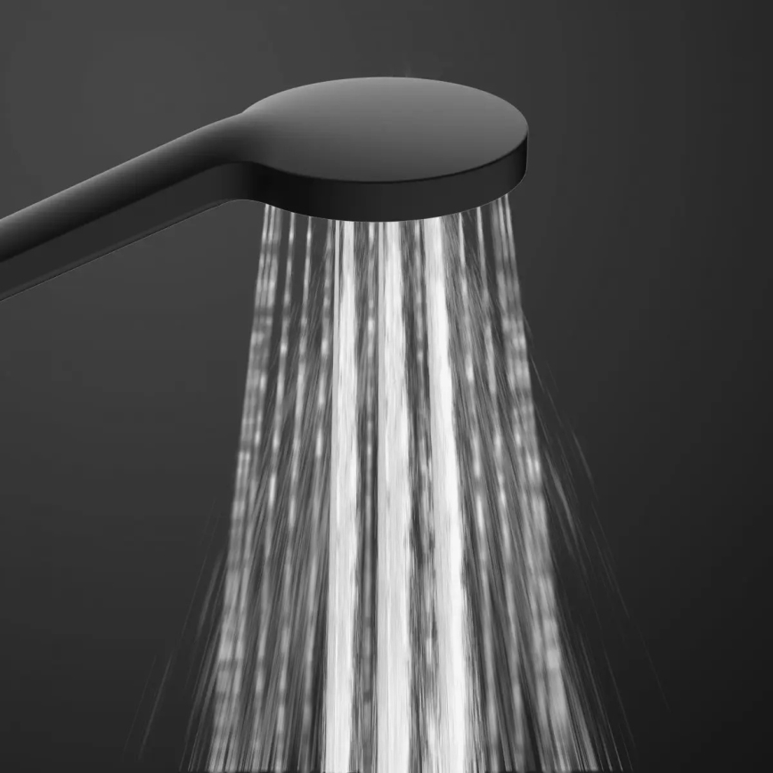 Schütte 60076 - Duschset mit thermostatischer Armatur MADURA FRESH schwarz